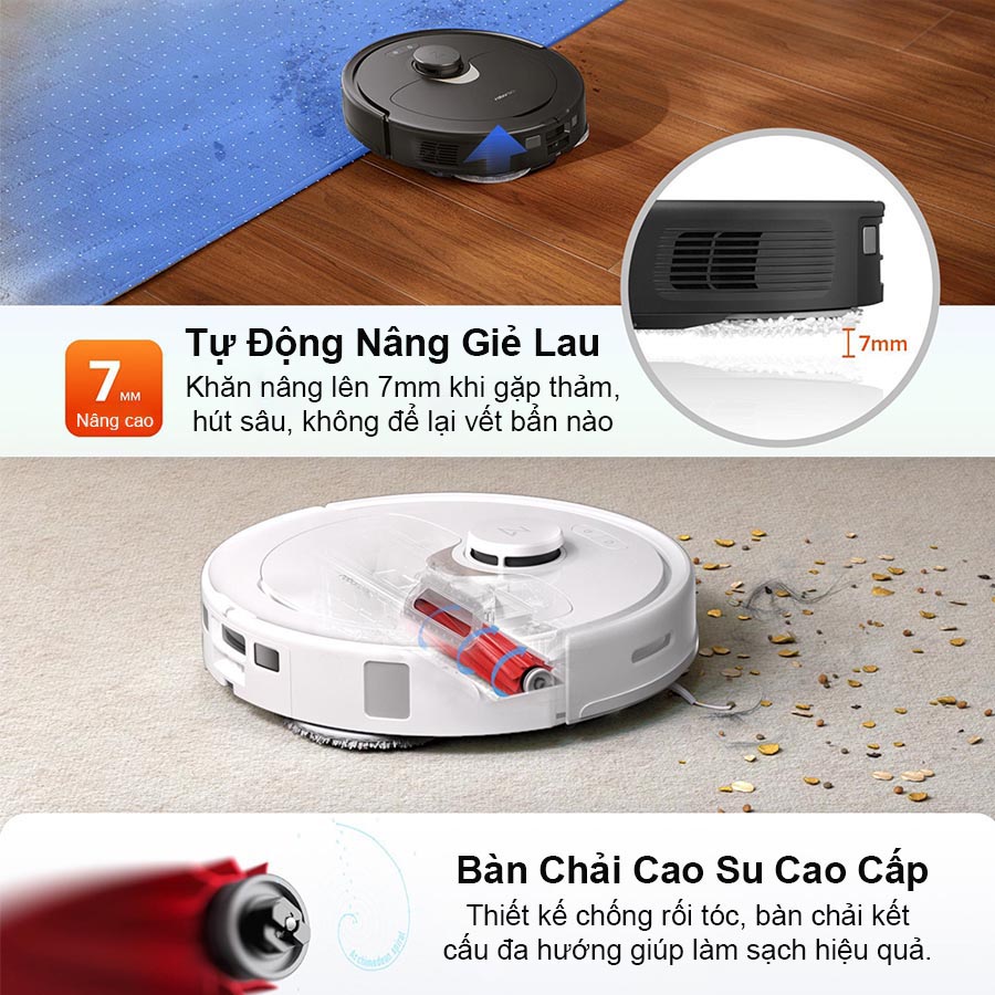 Robot hút bụi lau nhà Roborock