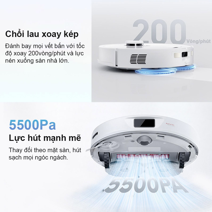 Robot hút bụi lau nhà